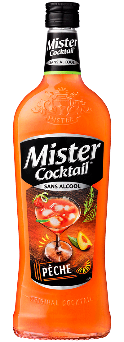 Mister Cocktail Pèche - Cocktail sans alcool - 75cl - Cdiscount Au